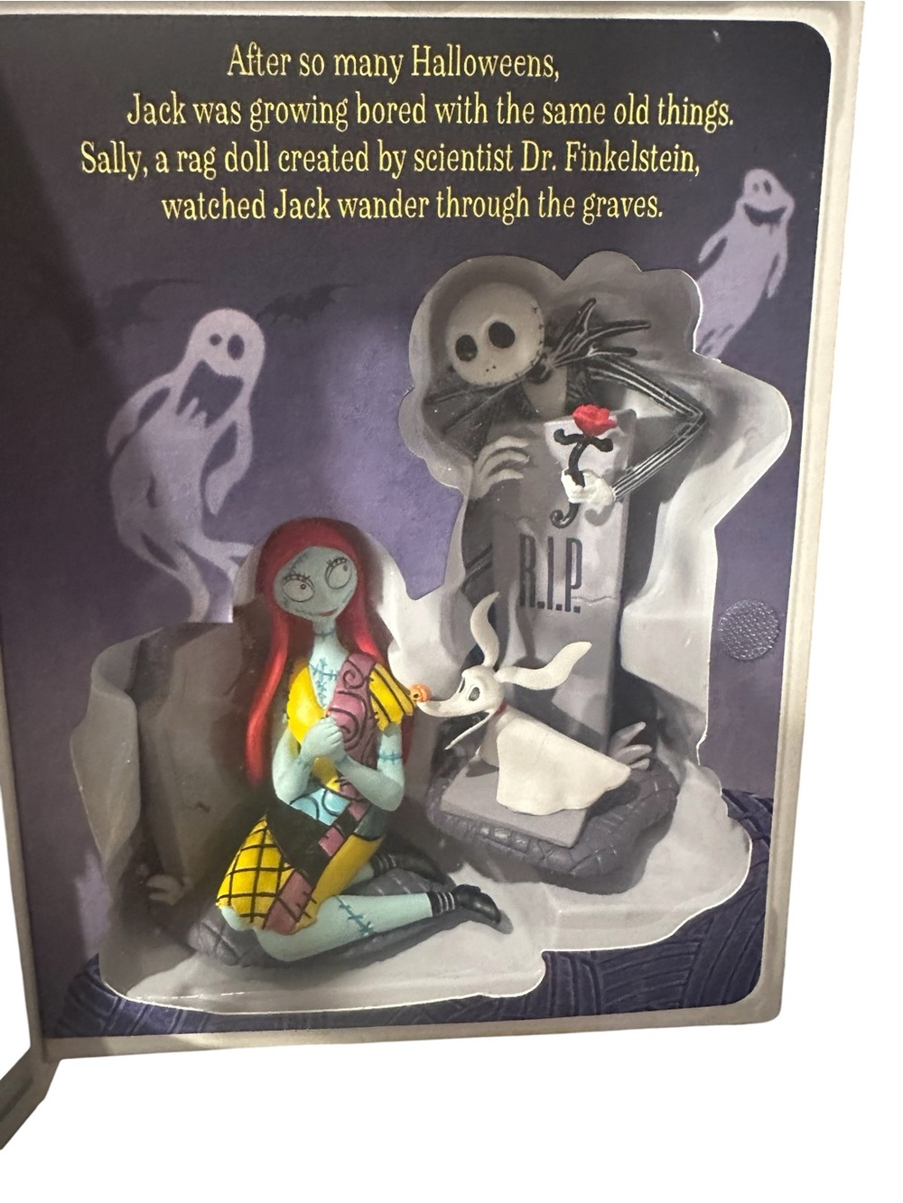 Hallmark Disney Nightmare Before Christmas Jack & Sally Christmas Ornament New